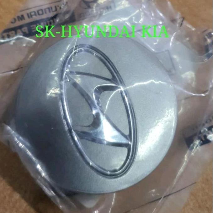 EMBLEM LOGO DOP VELG RODA MOBIL HYUNDAI - ORI READY