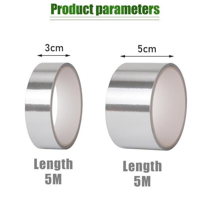 BEANABELL Aluminium Foil Butyl Rubber Waterproof Tape Lakban Aluminium Wastafel Dapur Anti Bocor