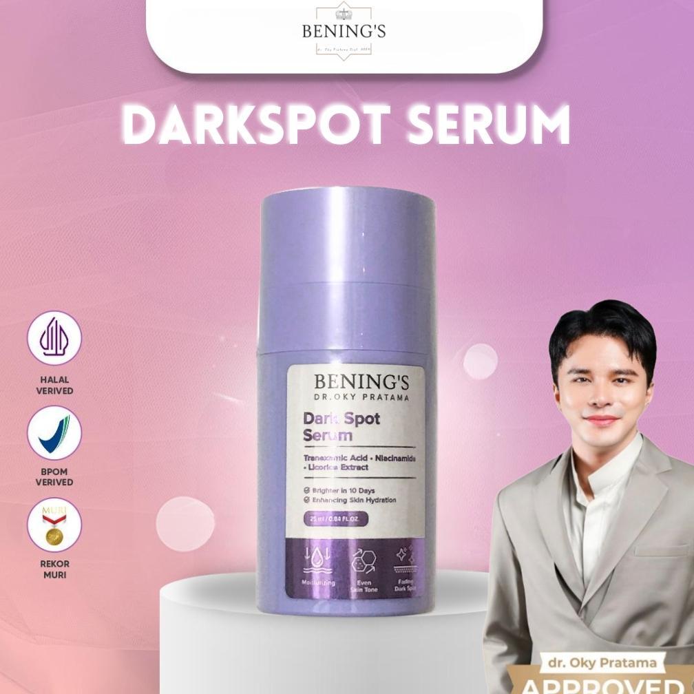 BENING'S Darkspot NEW Serum Bening Skincare Dr Oky Pratama Bening's Clinic - Serum Wajah Diamond