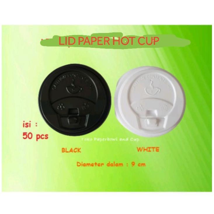 lid paper cup tutup gelas kertas tahan panas