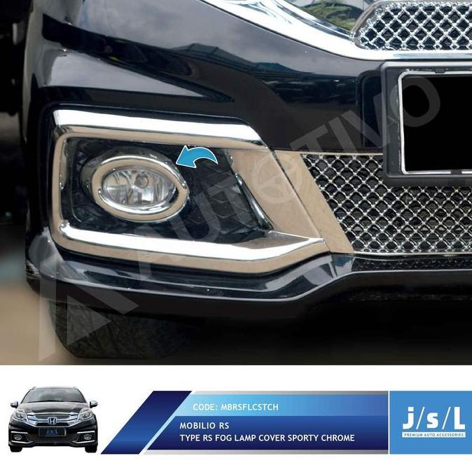 Jsl Cover Fog Lamp Mobilio Rs 2017 Sporty Chrome Diskon