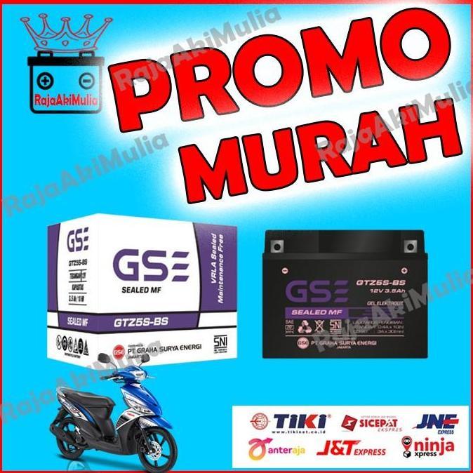AKI MOTOR SUZUKI SHOGUN 125 GTZ5S GS E AKI KERING MF TERMURAH