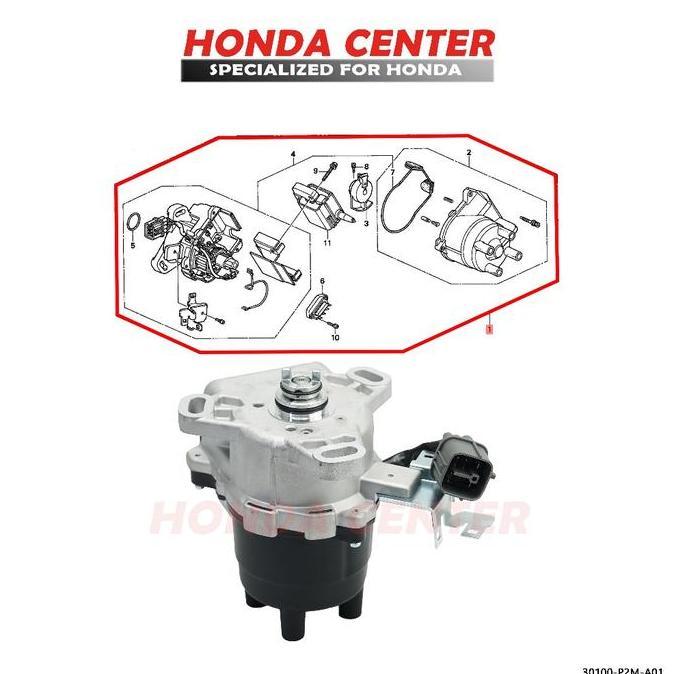 Delko delco distributor pengapian civic ferio 1996 1997 1998 1999 2000