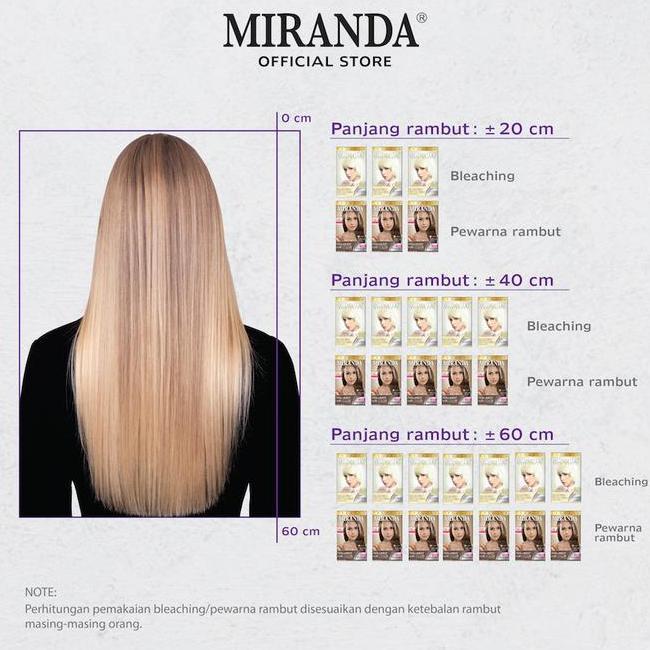 2Pcs Miranda Hair Color 30Ml Hair Color All Varian Ash Blonde Bleaching Blue Pule Natural Bla Pink B