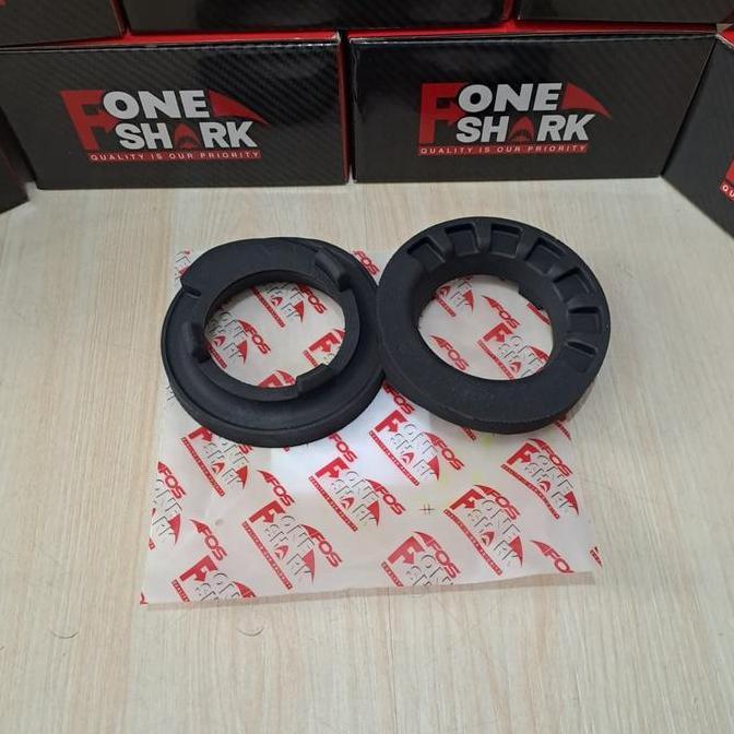 F-One Shark Fos Karet Tatakan Per / Karet Bantalan Per Belakang Atas Toyota Yaris Bakpao Lele 2006-O