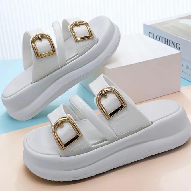 Shoes- Ds-Sandal Wesges Dyah Gesper D Viral Terbaru