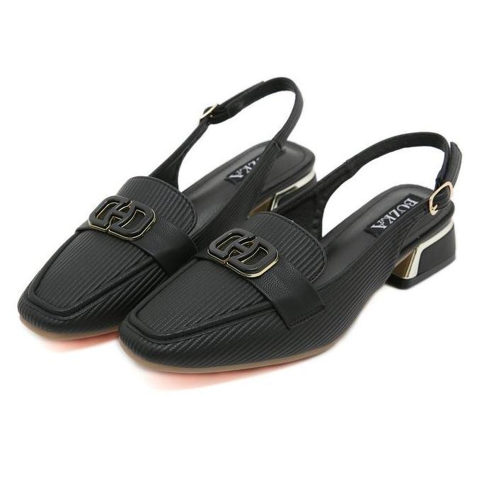 Shoes- Bozka New Arrival Sepatu Sandal Nita Katrina Selop Tinggi 3Cm