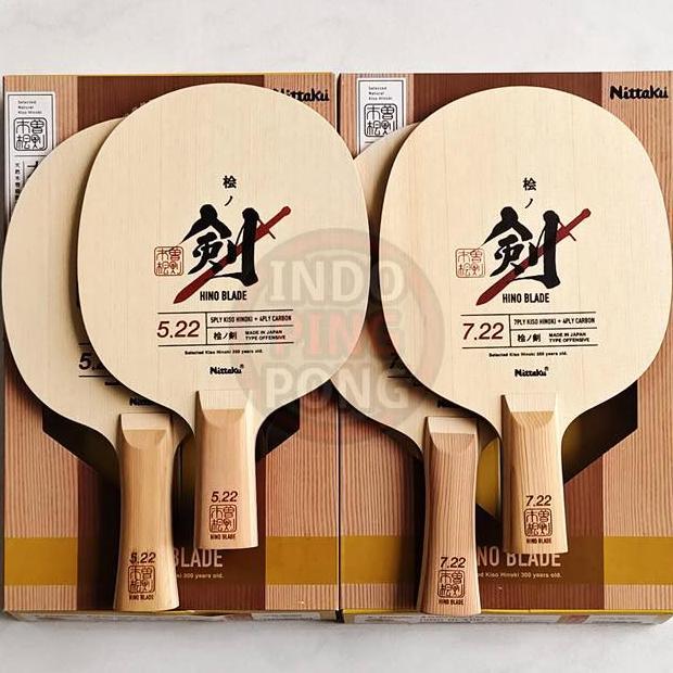Nittaku Hino 5.22 7.22 Carbon FL CP Kiso Hinoki Blade 522 722 Tipis More
