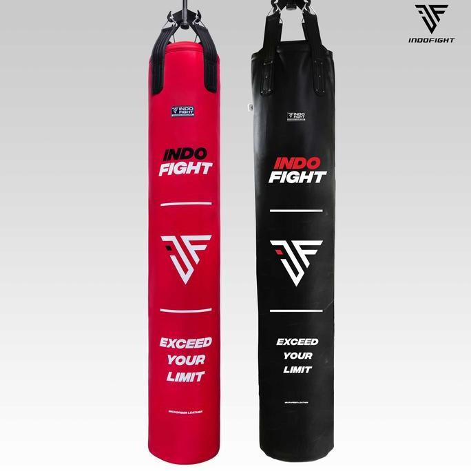 Samsak Tinju Gantung 180cm Indofight Sansak Muay Thai Punching Bag Taekwondo Sandsack Silat Sarung S