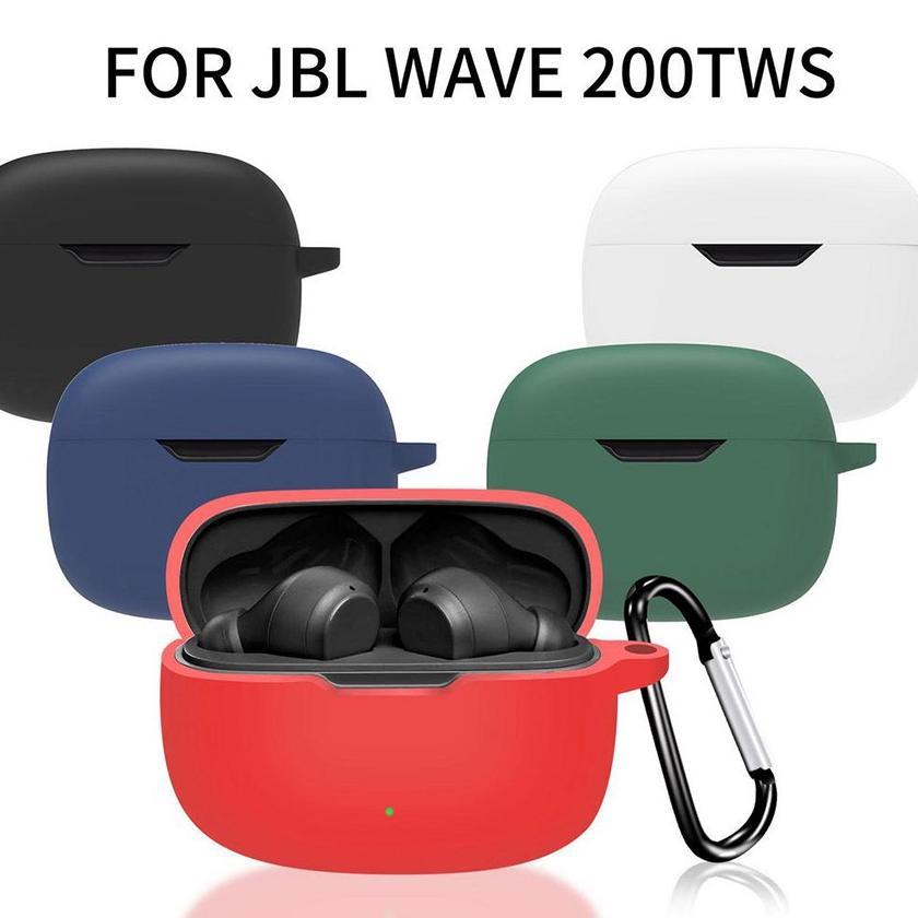 Silicone Soft Case for JBL WAVE 100TWS/200TWS Cover Shockproof Wireless Protective Earphones Cover f