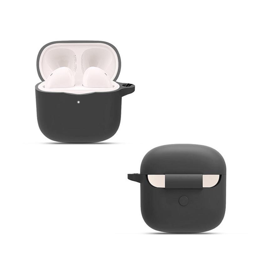 Case Baseus Bowie E3 Silicon Warna Solid & Khaki Untuk Baseus Bowie E3 Casing Lembut Earphone Case C