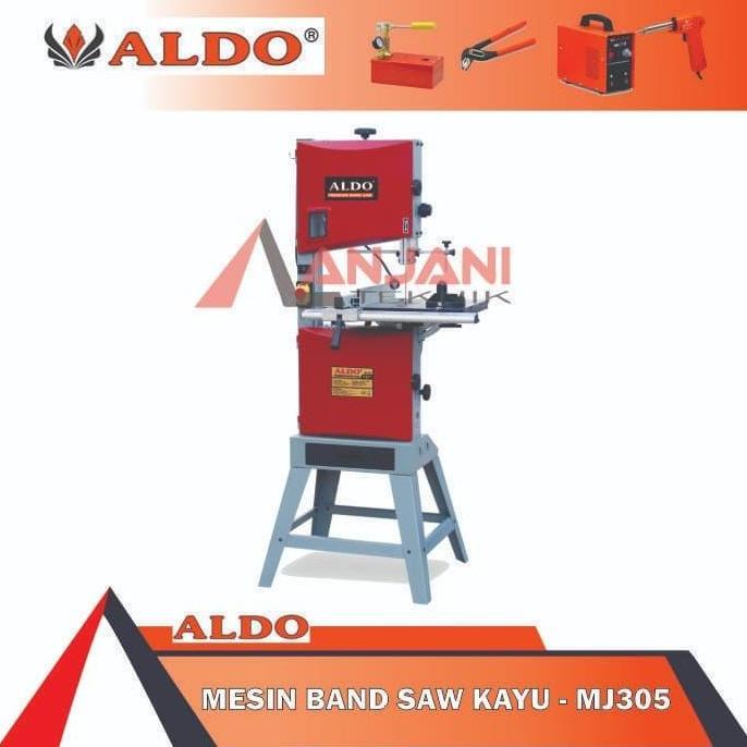 Terlaris Aldo Mj305 Mesin Gergaji Potong Ukir 12Inch Bandsaw Band Saw 12 Inch