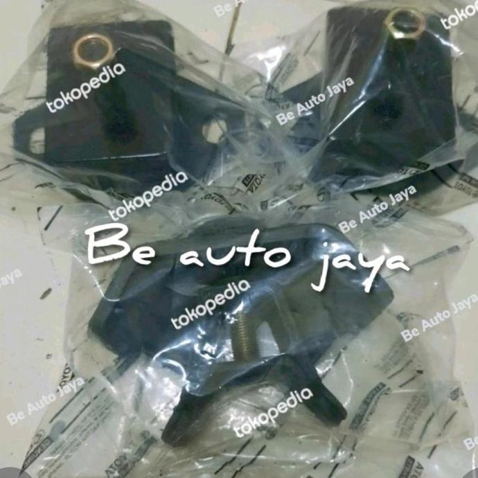 engine mounting 3set transmisi toyota kijang krista diesel orinal