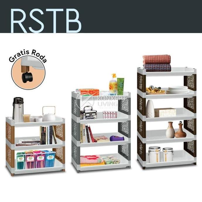 TERLARIS - Rak Susun Plastik Serbaguna Tabitha - RSTB