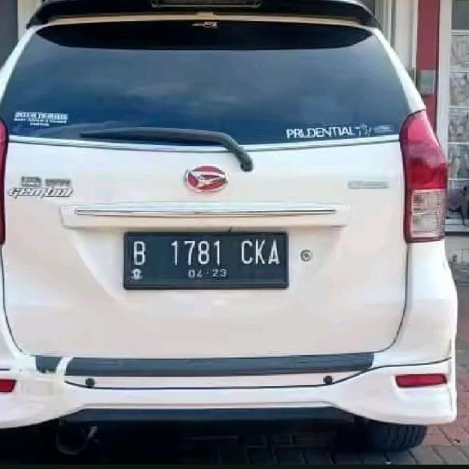 bemper belakang new avanza xenia 2012 -2015 warna putih
