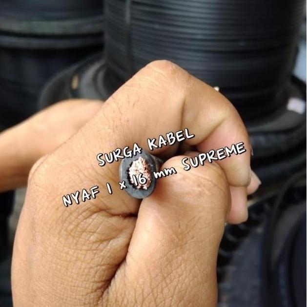Promo Nyaf 1X16 Mm Supreme / Nyaf 1 X 16 / Kabel Flexible 1 X 16 Mm Supreme Cod