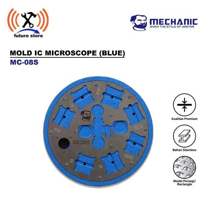 MECHANIC MC-08S Mold IC Microscope (Blue) Original Cetakan IC Presisi untuk Perbaikan Komponen
