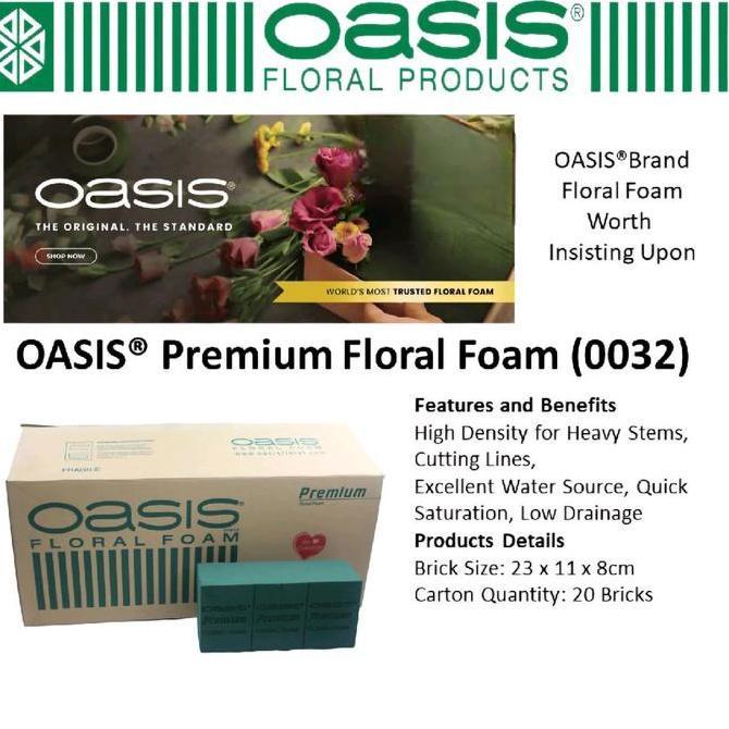 Pastipas- Oasis Floral Foam Busa Basah