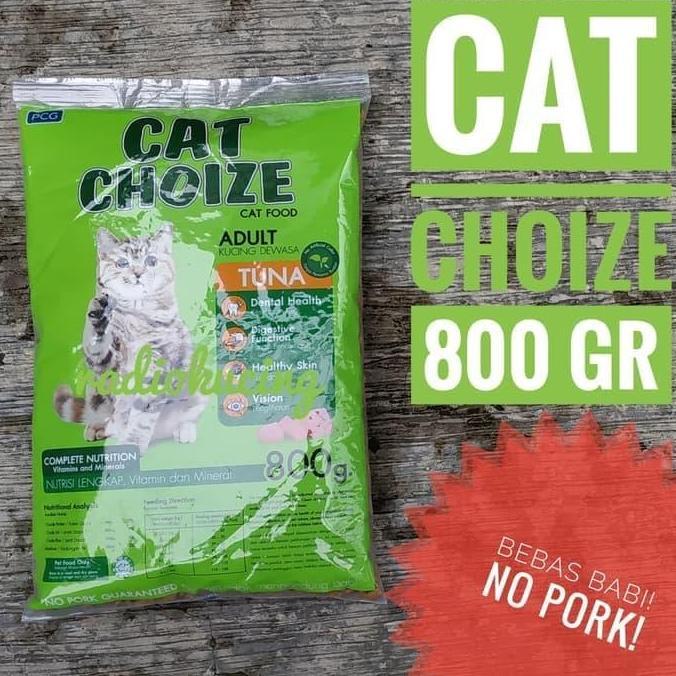 Meong- New- Makanan Cat Choize/Makanan Kucing 800Gr
