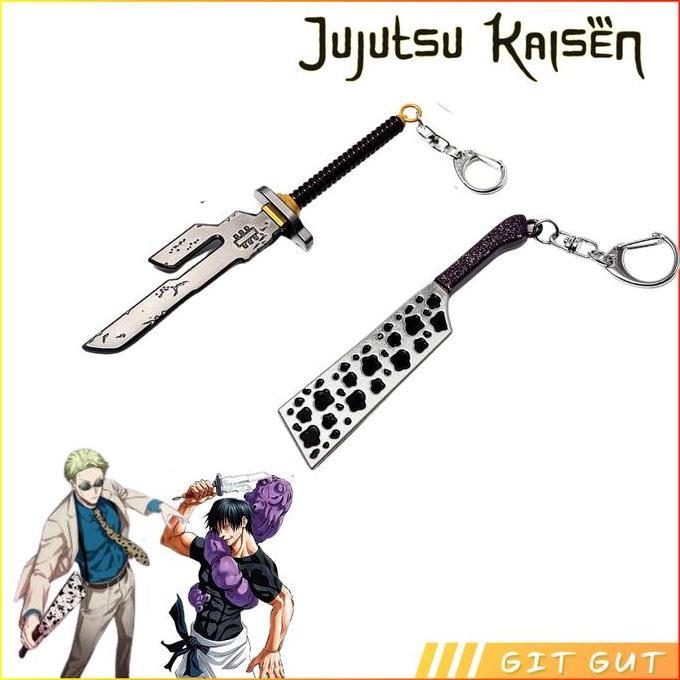 Keychain Gantungan Kunci Jujutsu Kaisen Toji Nanami Weapon Cursed Tool