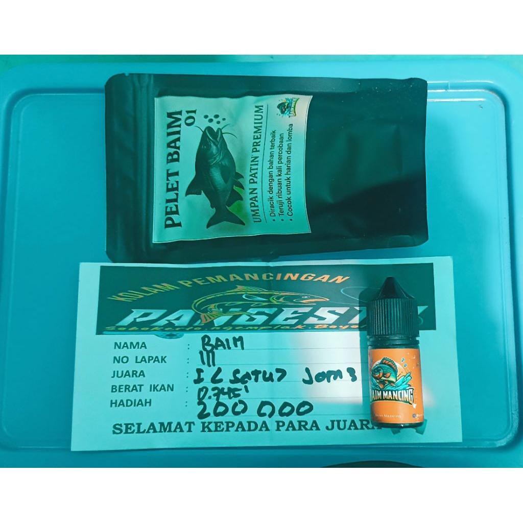 Pelet Baim | Umpan Patin Premium | Baim Mancing