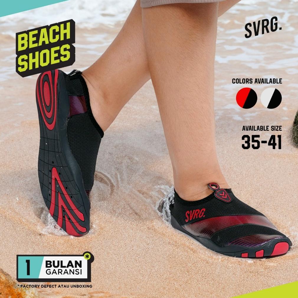 SVRG Beach Shoes - Sepatu Olahraga Pantai - Sepatu Poundfit Hiking Anti Karang - Sepatu Pantai Anti 