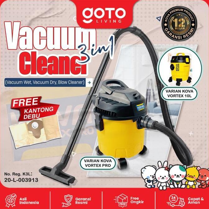 Bisaaja- Kova Vacuum Cleaner 3 In 1 Vacuum Sedot Debu