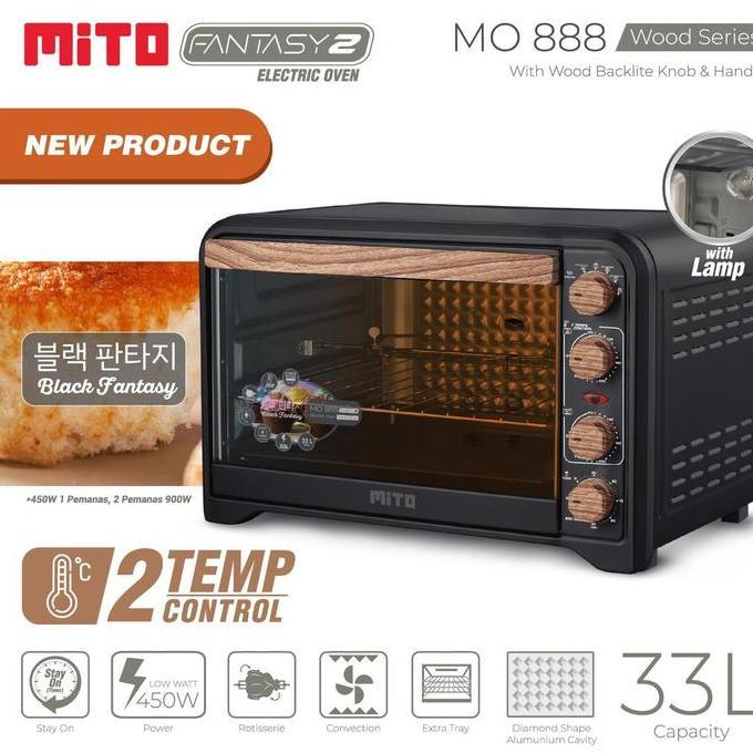 Mito Oven Listrik Low Watt MO 888 Fantasy - 33L MO888