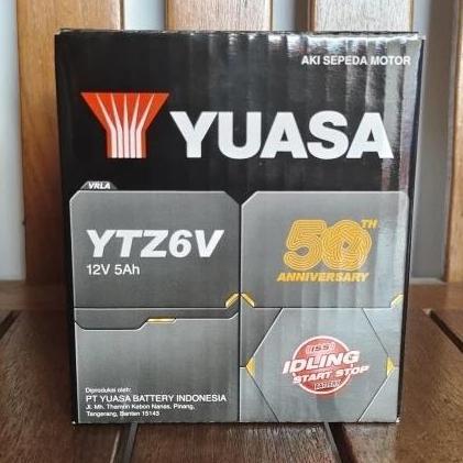 AKI MOTOR HONDA BEAT DELUXE, VARIO 125, VARIO 150, VARIO 160, SCOOPY, PCX YTZ6V YUASA AKI KERING HIG