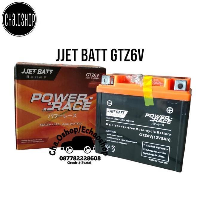 AKI JJET BATT GTZ6V / AKI MOTOR CBR / AKI MOTOR PCX HARGA KHUSUS