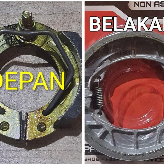 Kampas Rem Uwinfly D70/D75/T65/D70Adv/D60/D65/D60Adv Sepeda Listrik Depan/Belakang