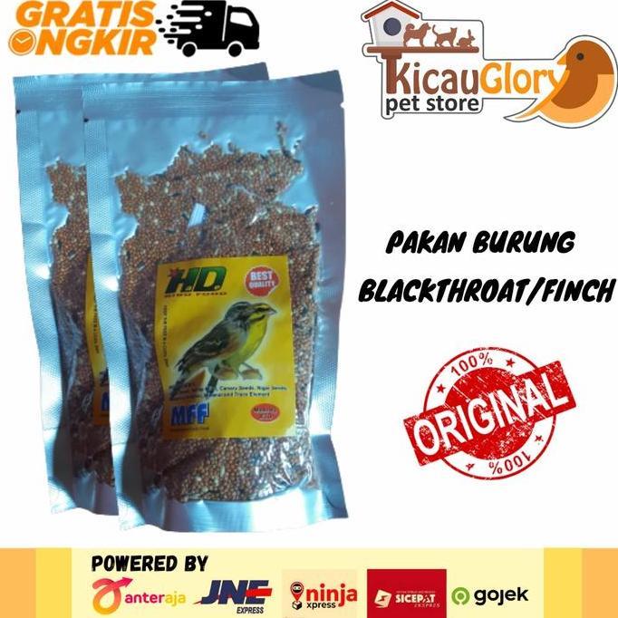 Pakan Burung Hd Blackthroat Black Throat Finch Mff