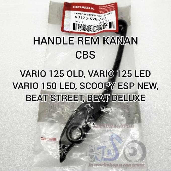 Handle Rem Vario Cbs Vario 110 Cbs , Vario 125 Techno Cbs  Handel Tuas Rem