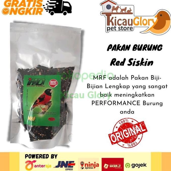 Hd Red Siskin Pakan Burung Harian Redsiskin Hd Mrf