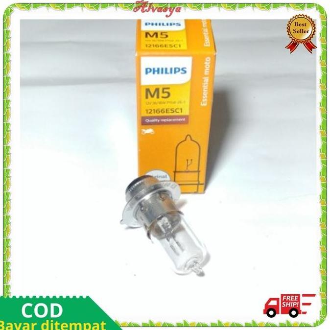 Bohlam Lampu Depan Philips Original Bohlam Philips Motor Vario Beat