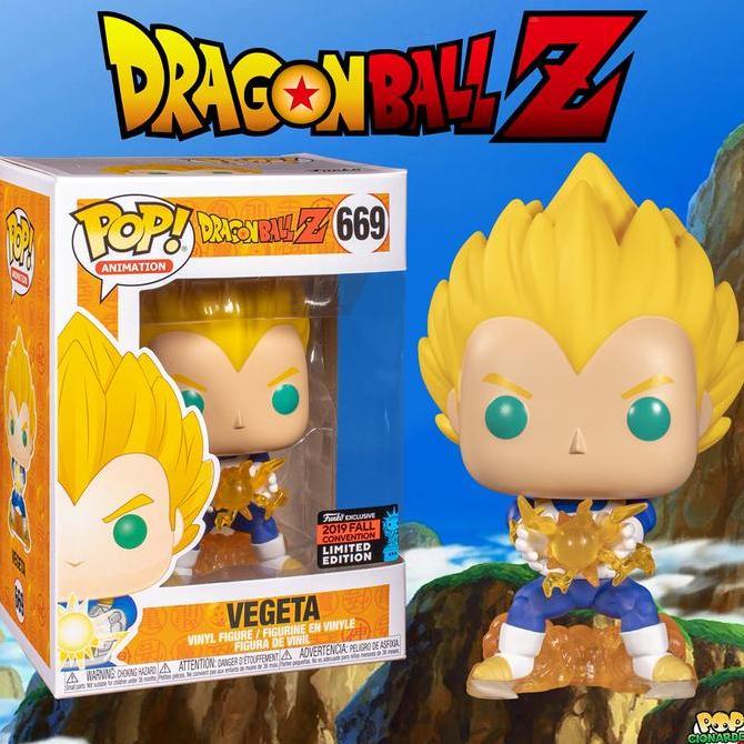 Funko POP Dragon Ball Z - Super Saiyan Vegeta Final Flash NYCC 2019 (TERBAIK) (TERBARU) (TERMURAH)