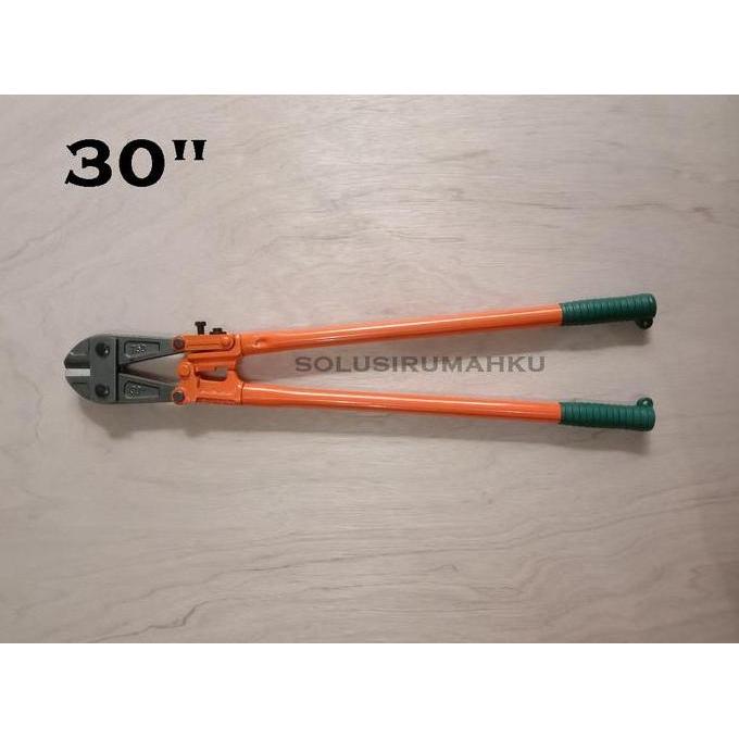 BEBAS ONGKIR - GUNTING BESI BETON Panjang 30" = 750 mm utk Behel 10 mm / Bolt Cutter
