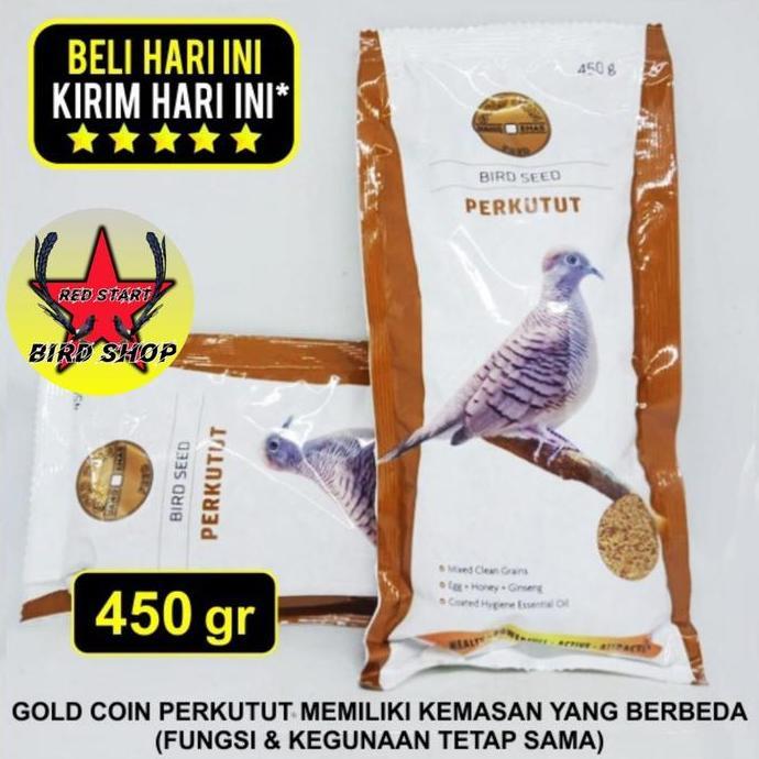 Gold Coin Perkutut Pakan Burung Perkutut