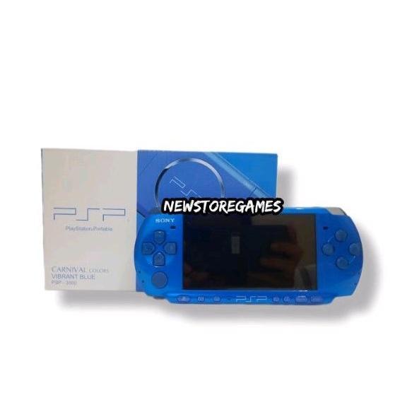 Psp Slim 3006 Blue 128Gb Full Game Anti Gores