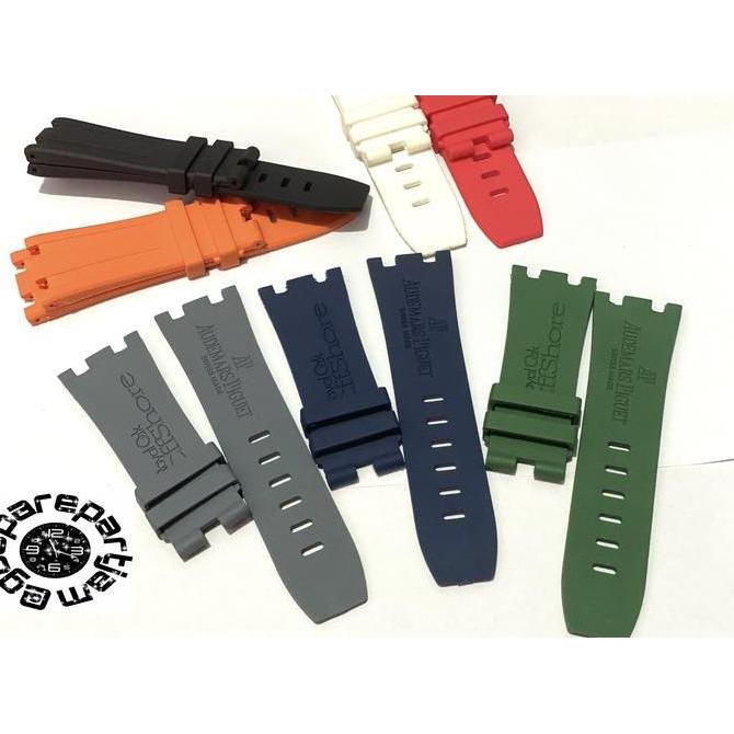 Strap tali jam tangan AP AUDEMARS PIGUET rubber strap