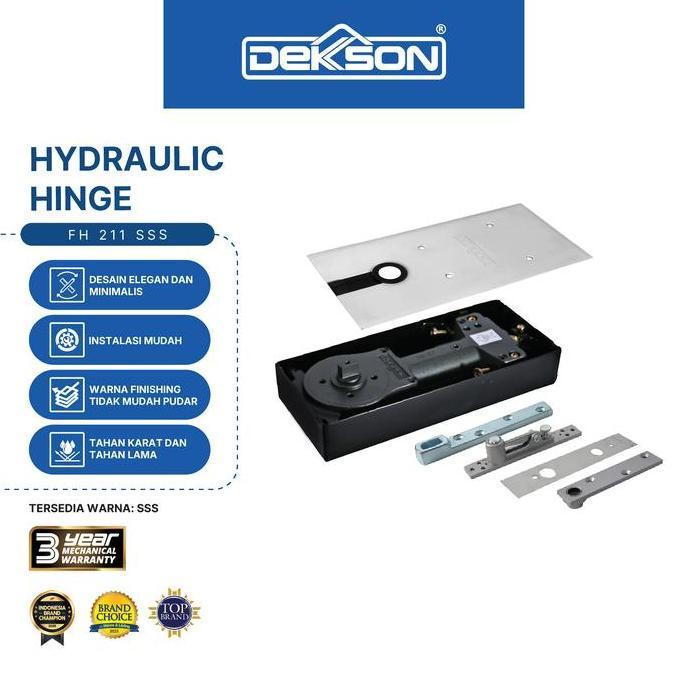 DEKKSON Floor Hinge Engsel Pintu Tanam FH 211