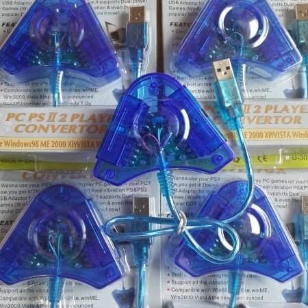 Sony Playstation Ps 2 3 Ps2 Ps3 Pc Laptop Gaming Games Game Converter Konektor Sambungan Kabel Usb J