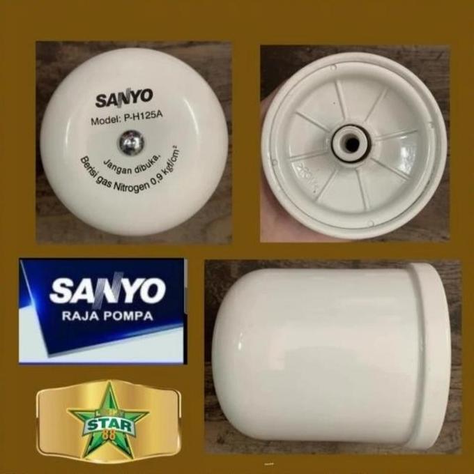 TANGKI POMPA AIR SANYO PH 125 A TABUNG PRESSURE TANK PH125A 125A 1 LTR READY