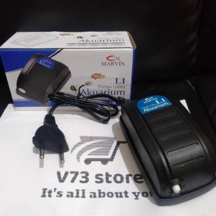 Fishup- L1 Marvin Airpump 2.5 Tt Aerator 1 Lubang Aerator Aquarium