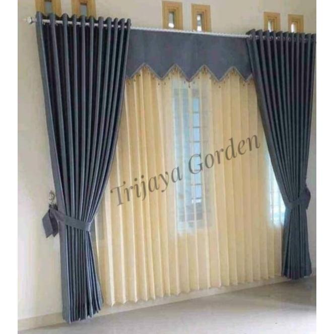 NEW Gorden jendela besar -Jumbo L.300T.270cm Blackout Grade A [terbaik][terlaris]