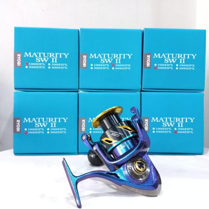 Veii- New- Reel Ryobi Maturity Sw Ii 3000 T-Knop Power Handle