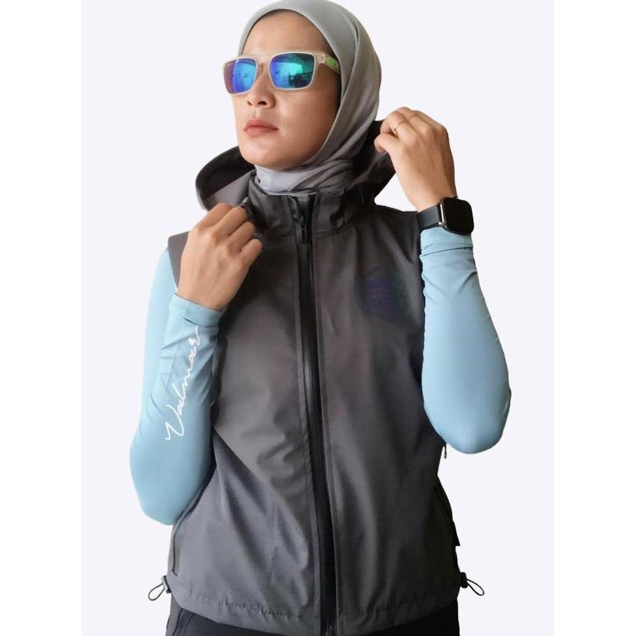Sport- New- Addict Adventure Bike Jaket Rompi Motor Sepeda Olahraga Premium Waterproof Windbreaker S