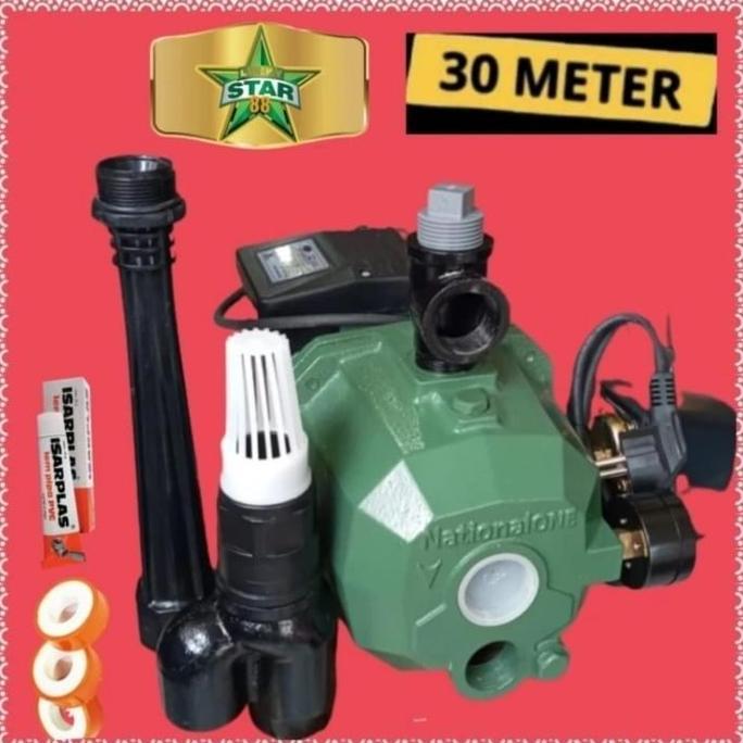 POMPA AIR JET PUMP SUMUR DALAM OTOMATIS DP 255 30M DABDECKER DAB DEKER RESTOCK