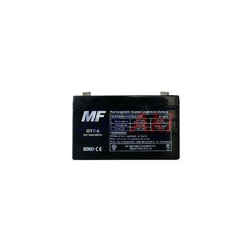 Vrla Battery Mf Ot7-6 (7Ah 6Volt) Premium