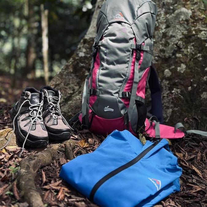 New - (Cod) Tas Carrier 45 L - Tas Camping - Tas Ransel Trackpro Equator Free Raincover